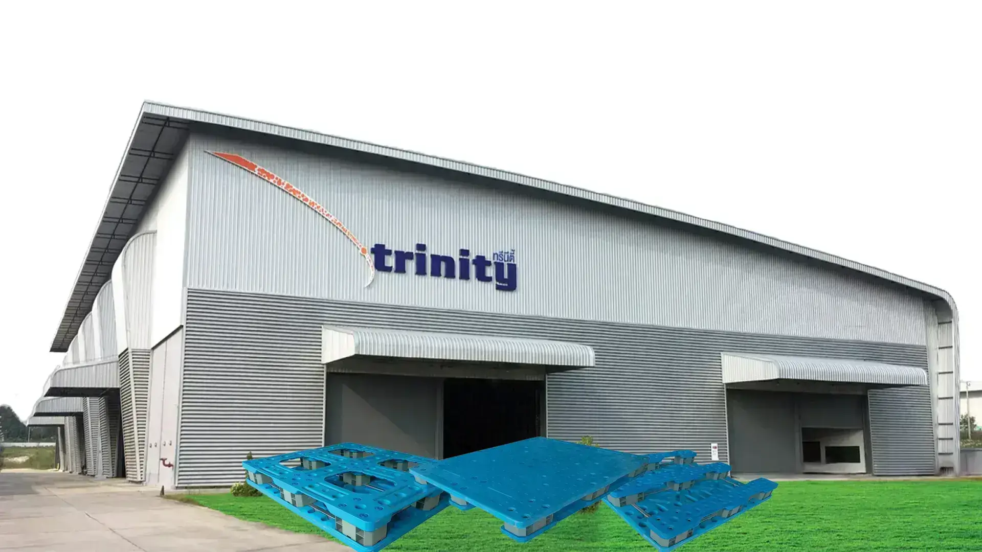 พาเลทพลาสติก Blow-Molding ทนทานพิเศษ เกรดส่งออก | Trinity Logistics ...