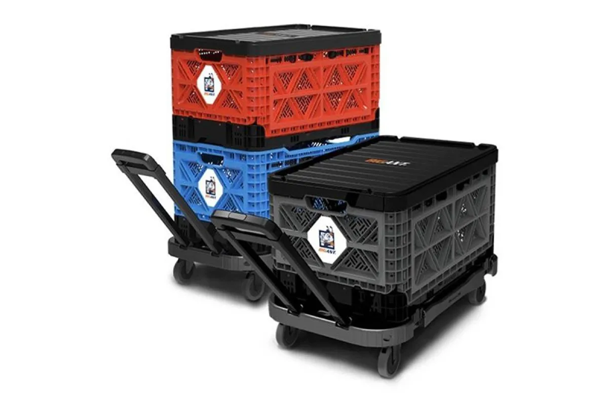 ลังพลาสติกพับได้ (Plastic Foldable Crate)